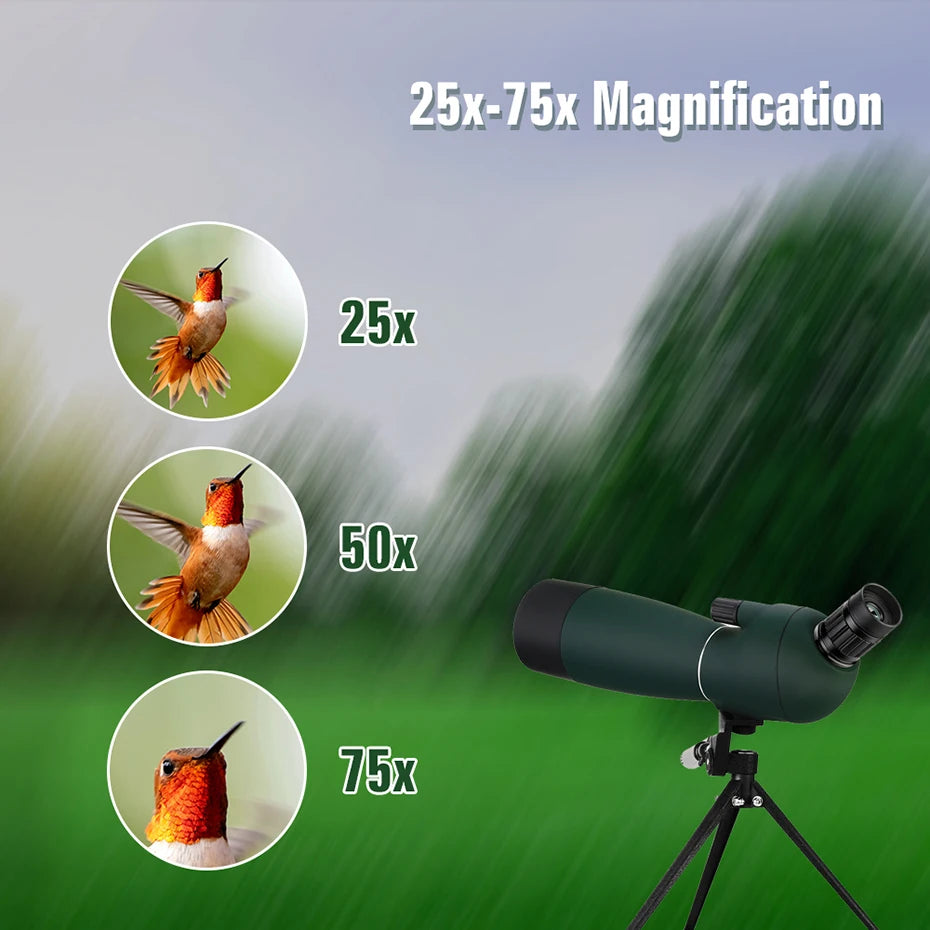 New ScopeMax SV70 - Waterproof Zoom Telescope for Shooting & Camping