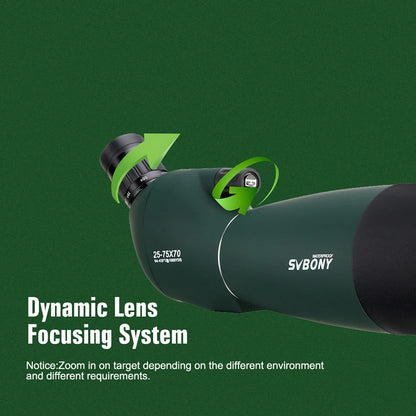 New ScopeMax SV70 - Waterproof Zoom Telescope for Shooting & Camping
