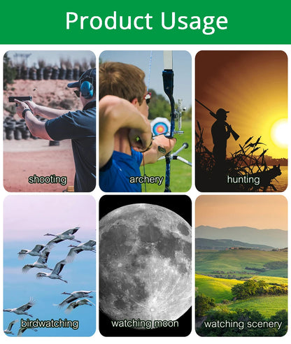 New ScopeMax SV70 - Waterproof Zoom Telescope for Shooting & Camping