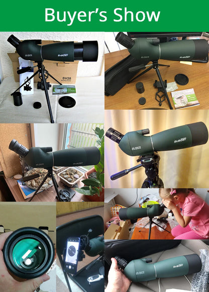 New ScopeMax SV70 - Waterproof Zoom Telescope for Shooting & Camping
