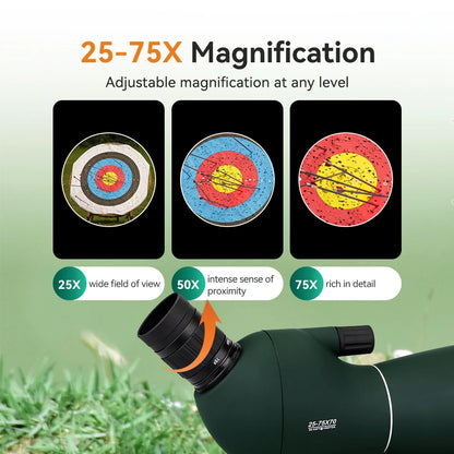 New ScopeMax SV70 - Waterproof Zoom Telescope for Shooting & Camping
