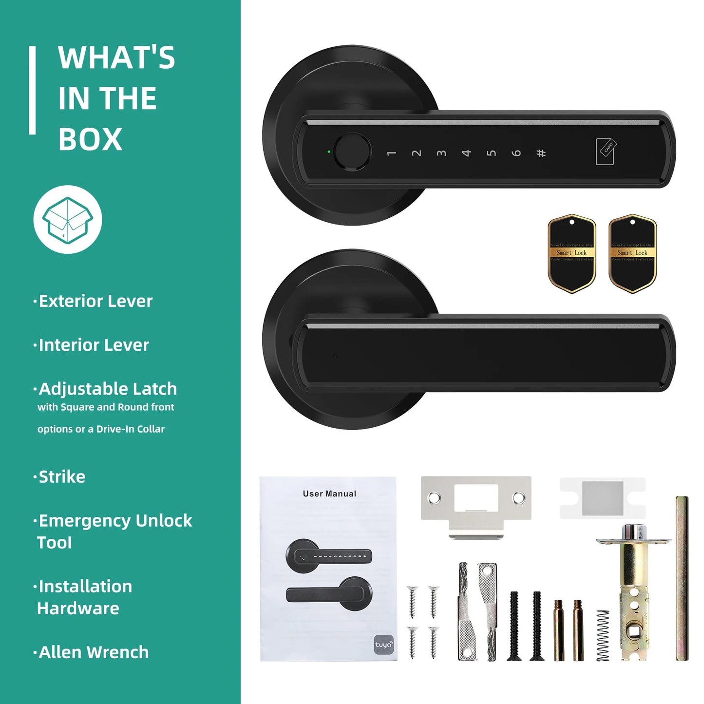 New InstaLock 360 Digital Lock with Fingerprint & Passcode