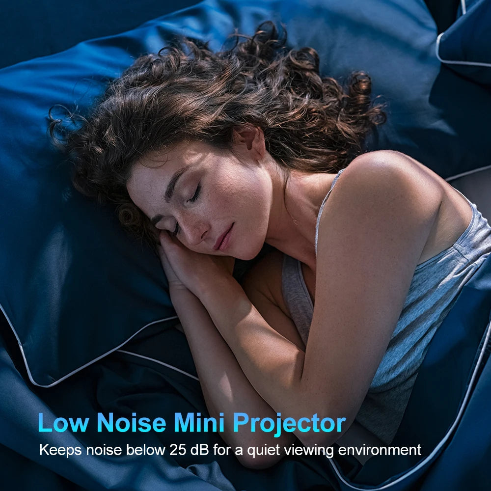 Velec HY320 Mini Projector Upgrade 4K Android 11 WiFi 6 BT 5.0 Allwinner H713 Home Outdoor Portable Projector HY320 MINI